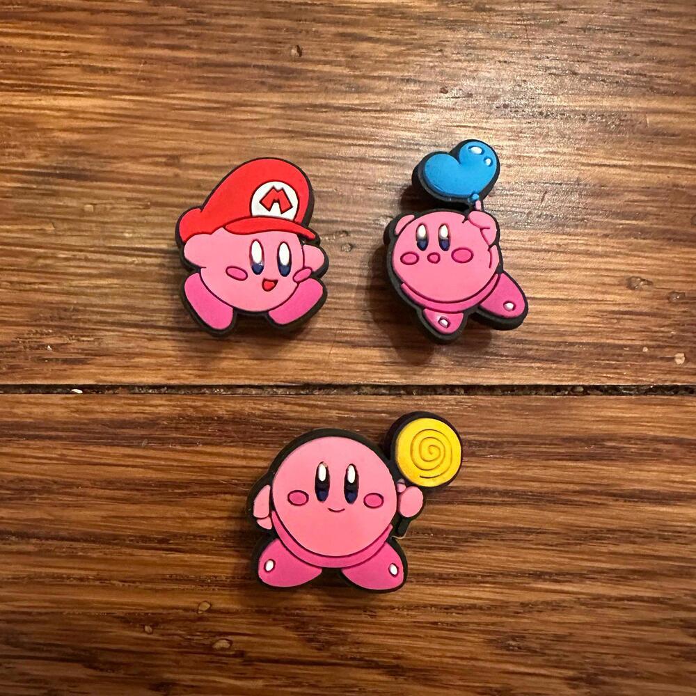 Kirby Croc Charms Jibbitz - Picture 1 of 1